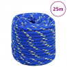 Corda de barco 18 mm 25 m polipropileno azul 1