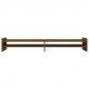 Suporte para monitor 100x27x15 cm pinho maciço castanho mel 5