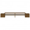 Suporte para monitor 100x27.5x15 cm pinho maciço castanho mel 5