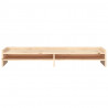 Soporte para monitor madera maciza de pino 100x24x16 cm 5