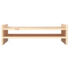 Suporte para monitor 50x27x15 cm madeira de pinho maciça 5