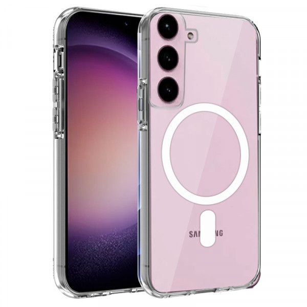 Carcasa COOL para Samsung S916 Galaxy S23 Plus Magnética Transparente D