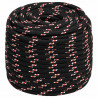 Cuerda de barco polipropileno negra 16 mm 100 m 2