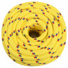 Cuerda de barco polipropileno amarillo 20 mm 100 m 3