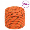 Corda de barco 18 mm 100 m polipropileno laranja 1
