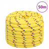 Corda de barco 20 mm 50 m polipropileno amarelo 1