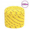 Cuerda de barco polipropileno amarillo 18 mm 100 m 1