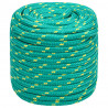 Corda de barco 18 mm 50 m polipropileno verde 2
