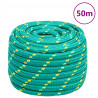 Corda de barco 20 mm 50 m polipropileno verde 1