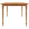 Mesa Batavia madera maciza de teca 150x90x75 cm 4