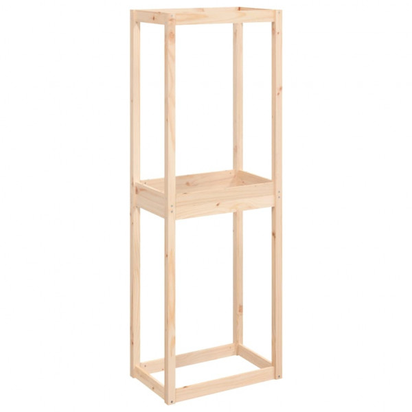 Soporte para neumáticos madera maciza de pino 63x40x180 cm M 2