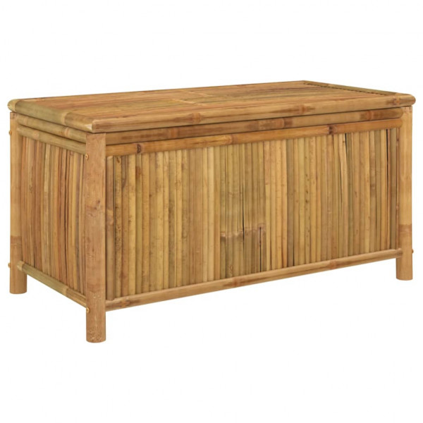 Caixa de arrumação para jardim 110x52x55 cm bambu M 2