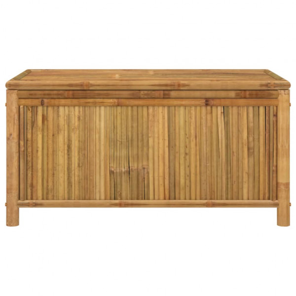 Caixa de arrumação para jardim 110x52x55 cm bambu M 3