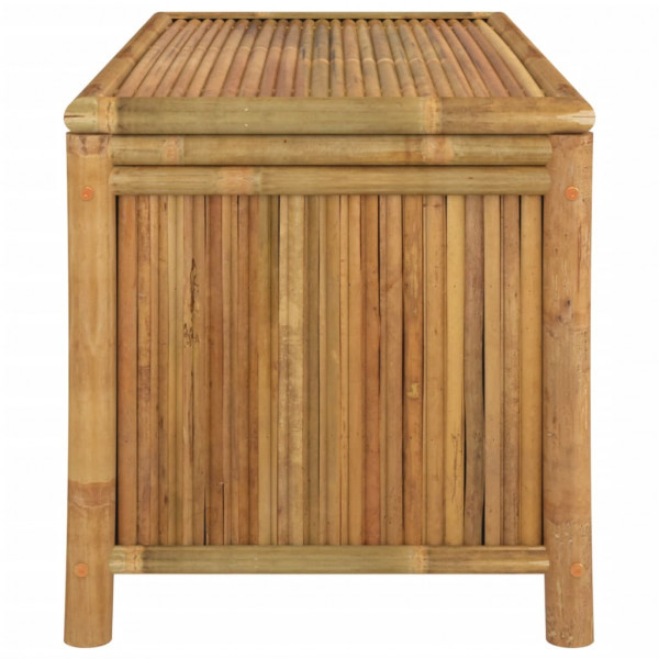 Caixa de arrumação para jardim 110x52x55 cm bambu M 4