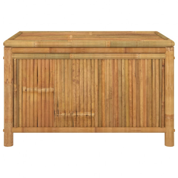 Caixa de arrumação para jardim 90x52x55 cm bambu M 3