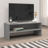 Mueble de TV madera contrachapada gris Sonoma 100x40x40 cm 1