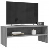 Mueble de TV madera contrachapada gris Sonoma 100x40x40 cm 3