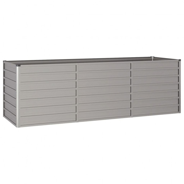 Arriate oxidado de acero corten 240x80x77 cm M 2