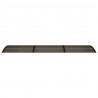 Toldo de porta 300x75 cm policarbonato preto 3