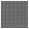 Manta con peso tela gris 200x200 cm 13 kg 3