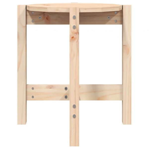 Mesa de centro Ø 42.5x45 cm madeira de pinho maciça M 5