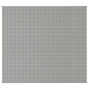 Manta pesada 13 kg 200x230 cm tecido cinzento H