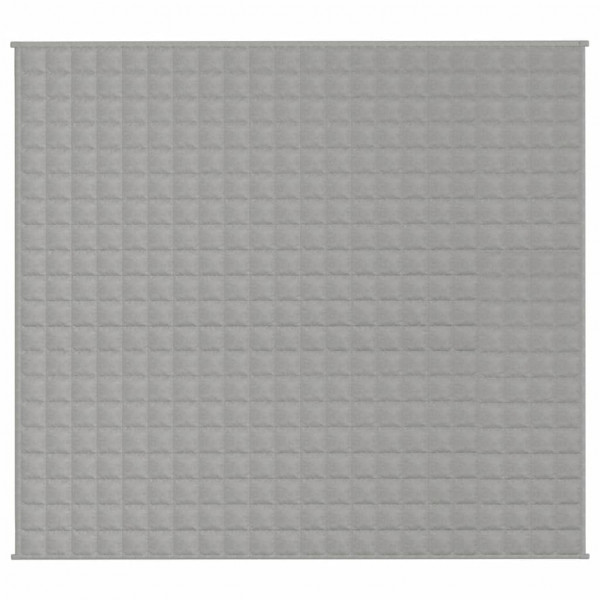 Manta con peso tela gris 200x220 cm 13 kg M 2