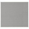 Manta con peso tela gris 200x220 cm 13 kg 2