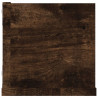 Estante de pared para CD madera color roble ahumado 100x18x18cm 5