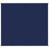 Manta pesada 13 kg 200x220 cm tecido azul 2