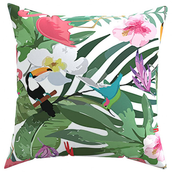 Cojines 4 unidades tela multicolor 50x50 cm M 3