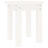 Mesa de centro de madera maciza de pino blanco Ø35x35 cm 2