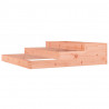 Jardinera de madera maciza de abeto douglas 107x107x27 cm 2