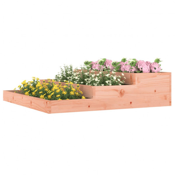 Jardinera de madera maciza de abeto douglas 107x107x27 cm M 3
