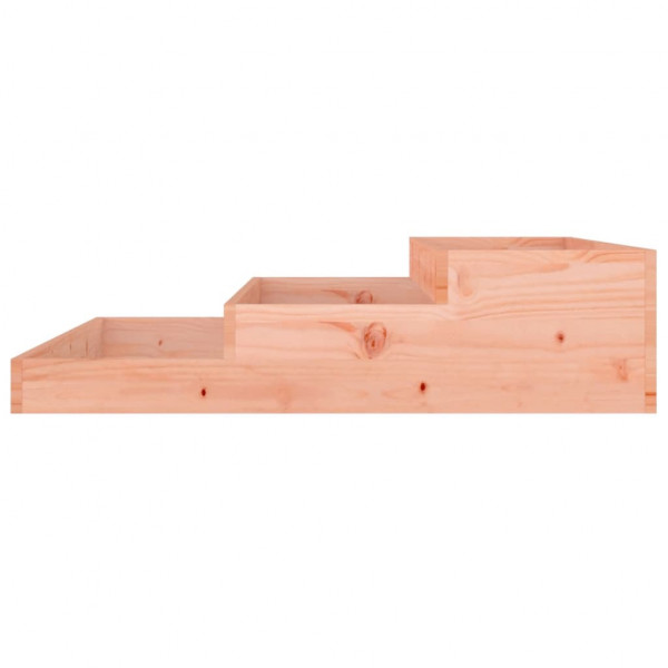 Jardinera de madera maciza de abeto douglas 107x107x27 cm M 5