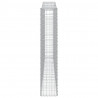 Cesto gabião arqueado 400x30x160/180 cm ferro galvanizado 4