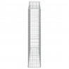 Cesto gabião arqueado 200x30x140/160 cm ferro galvanizado 4