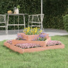 Jardinera de madera maciza de abeto douglas 83x83x27 cm 1