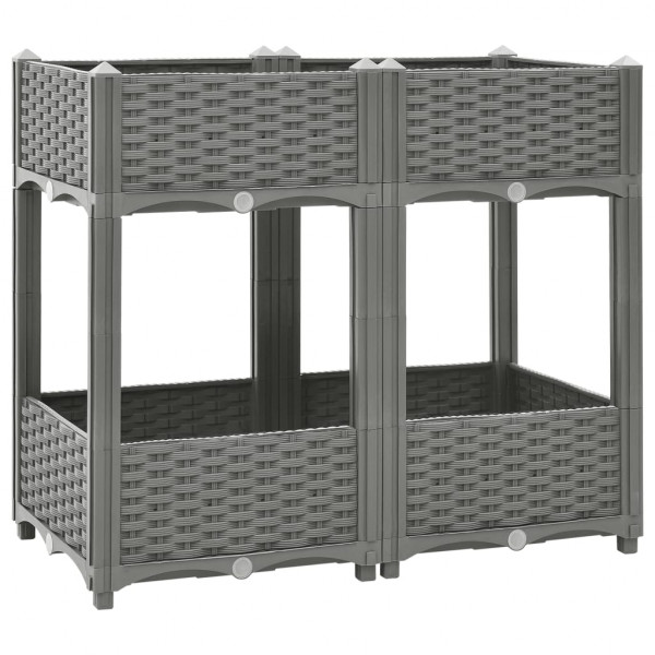 Arriate polipropileno 80x40x71 cm D