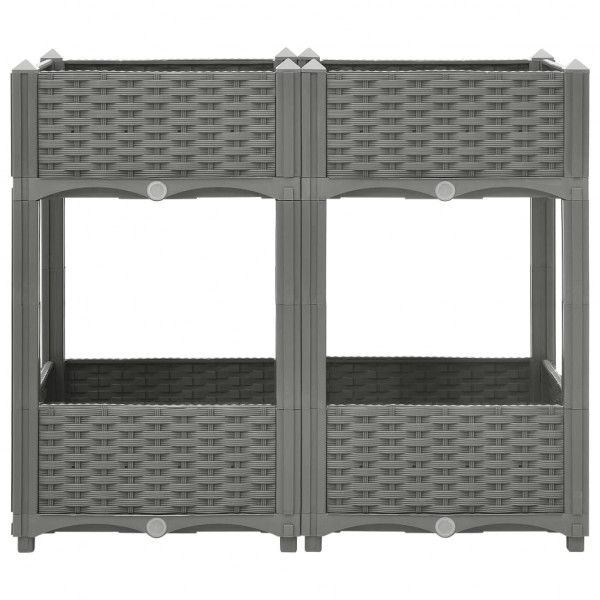 Arriate polipropileno 80x40x71 cm M 3