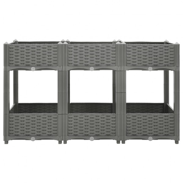 Arriate polipropileno 120x40x71 cm M 3