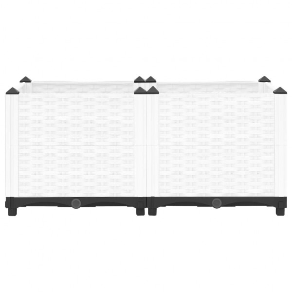 Arriate polipropileno 80x40x38 cm M 4