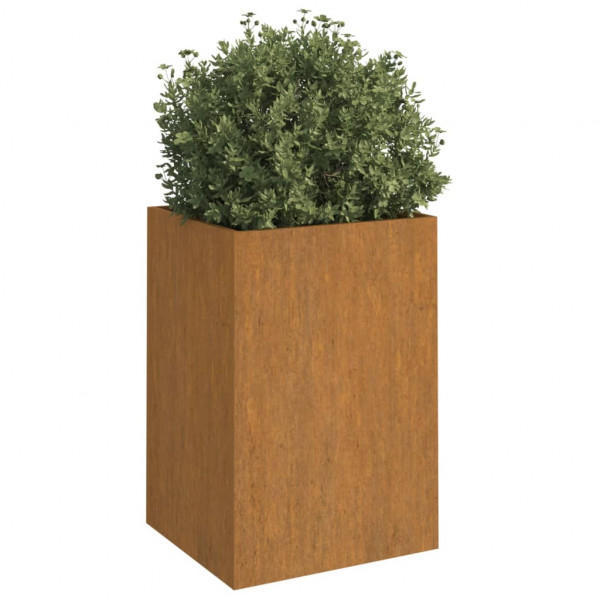 Jardinera de acero corten 52x48x75 cm M 3