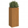 Vaso/floreira 32x29x75 cm aço corten 3