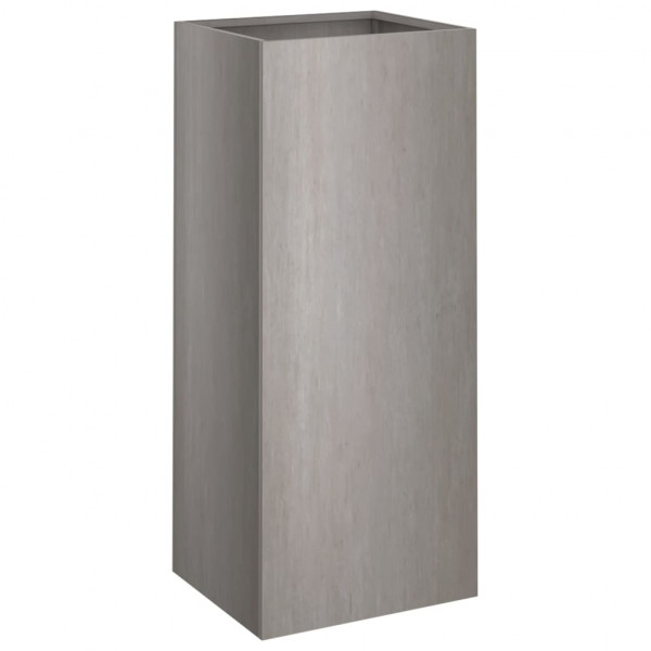 Jardinera de acero corten 32x27.5x75 cm M 4