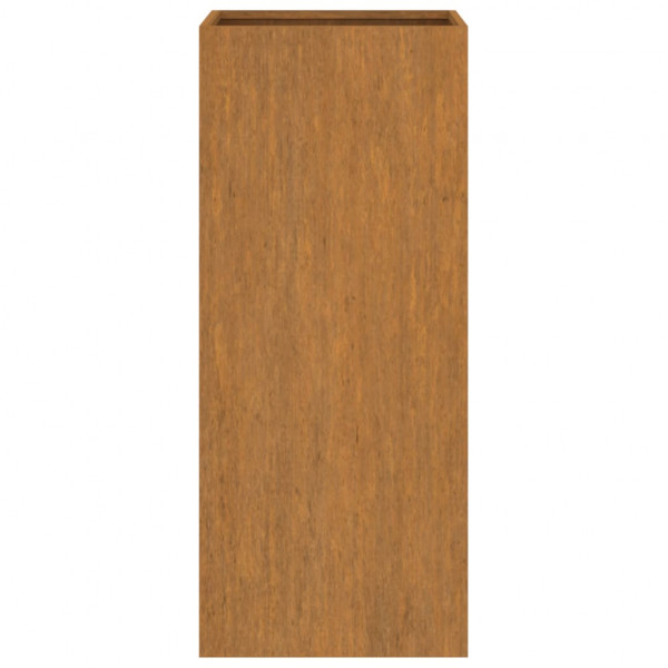 Vaso/floreira 32x29x75 cm aço corten M 5