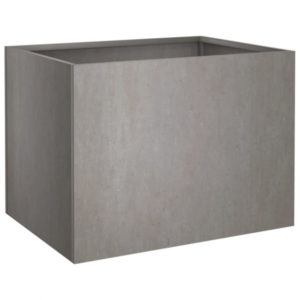 Vaso/floreira 62x47x46 cm aço corten M 4