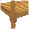 Banco Batavia madera maciza de teca 150 cm 5