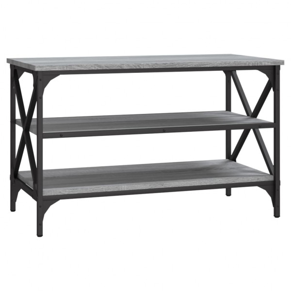 Mueble para TV madera contrachapada gris Sonoma 80x40x50 cm M 2