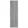 Estante 97.5x29.5x100 cm derivados de madeira cinzento sonoma 5